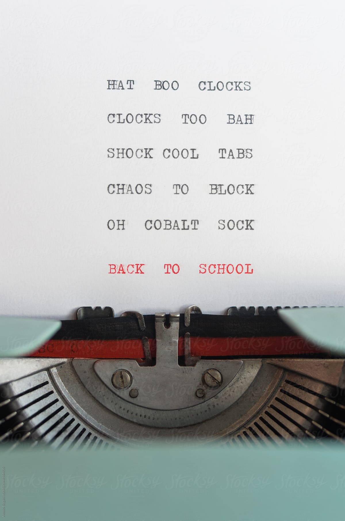 "Back To School Anagrams" by Stocksy Contributor "Alessio Bogani" - Stocksy