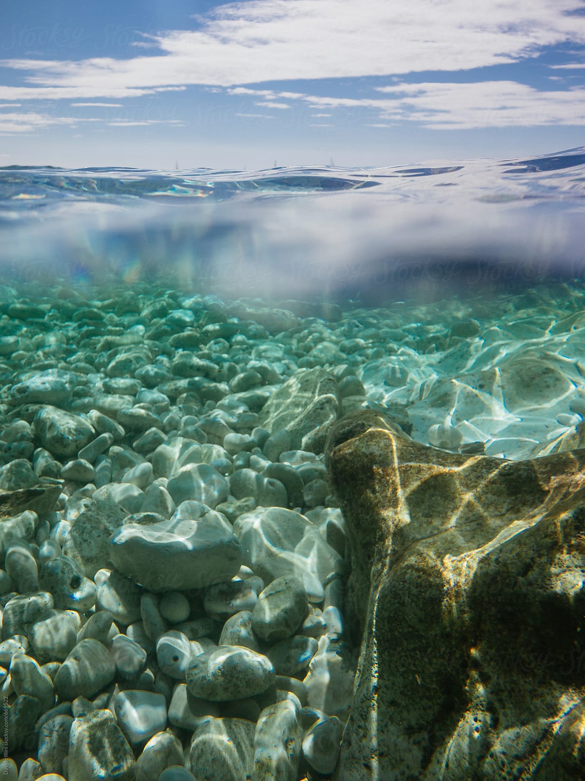 Underwater And Surface View By Stocksy Contributor Davide Illini 8484