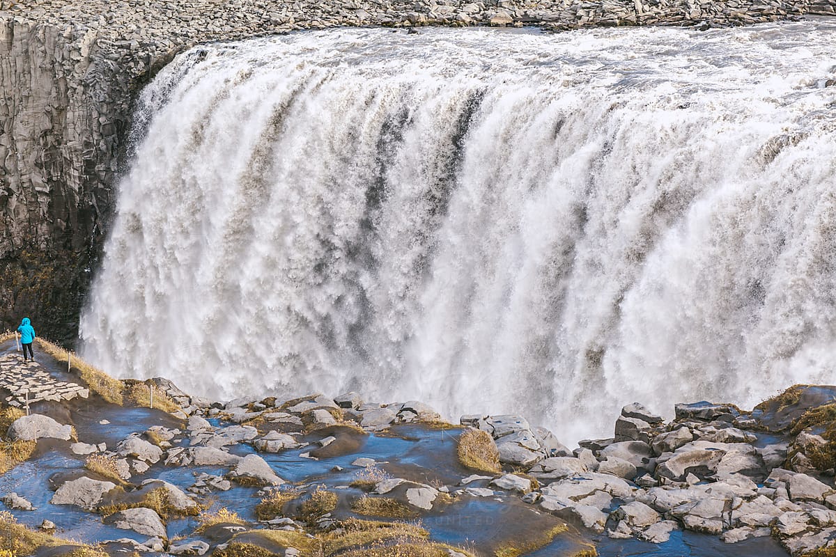 Dettifoss Waterfall Iceland By Stocksy Contributor Sky Blue