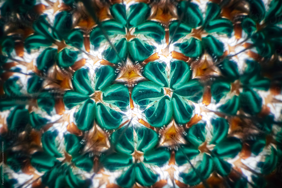 Kaleidoscope colorful pattern