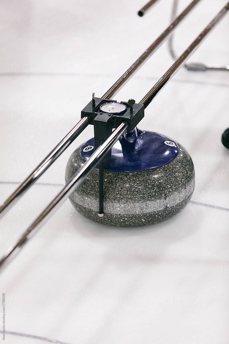 Curling: Using Measuring Device To Determine Winner