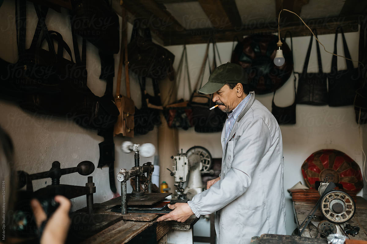 Photographer and leather artisan