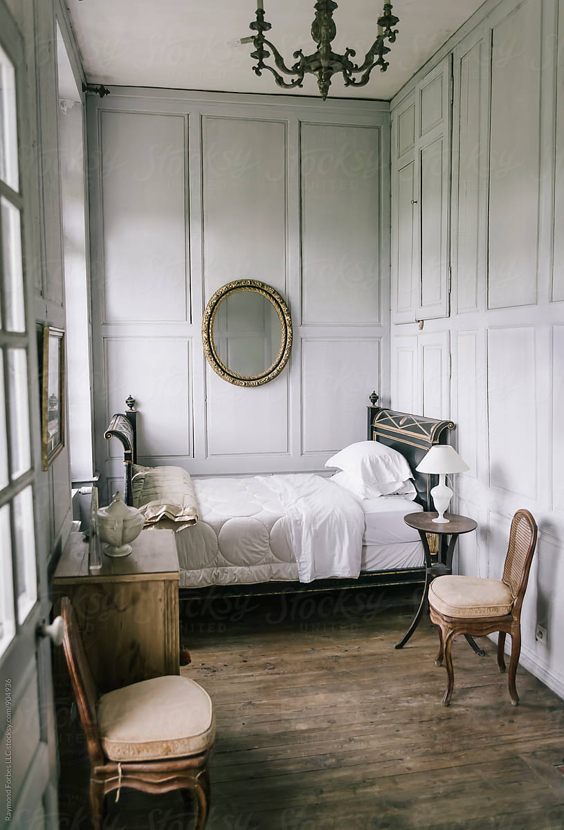 Elegant Luxury bedroom in French home