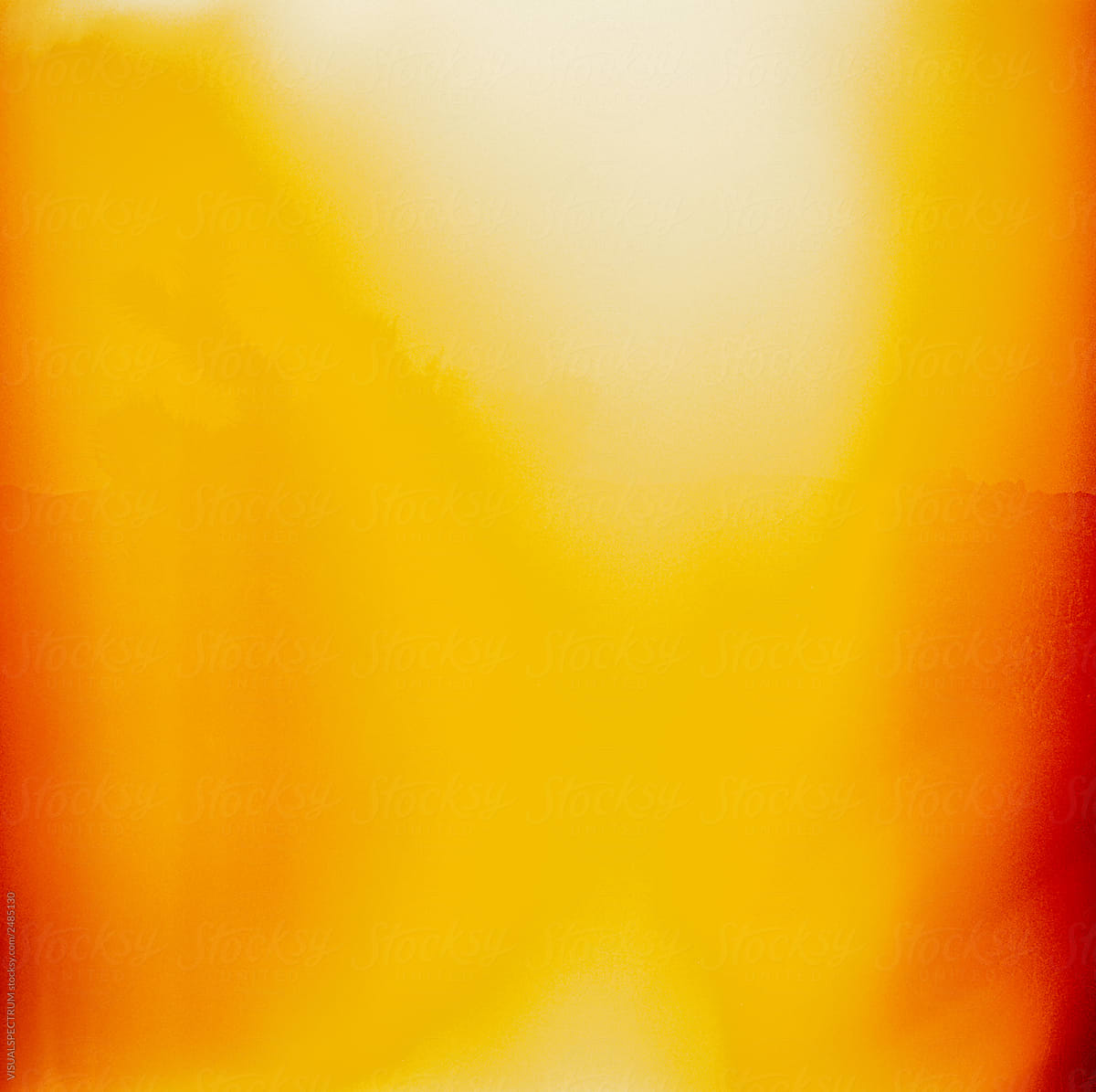 Orange Light Leak Background