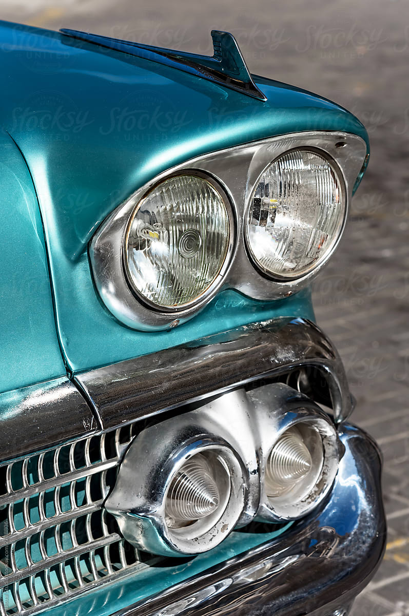 Classic old car in Cuba