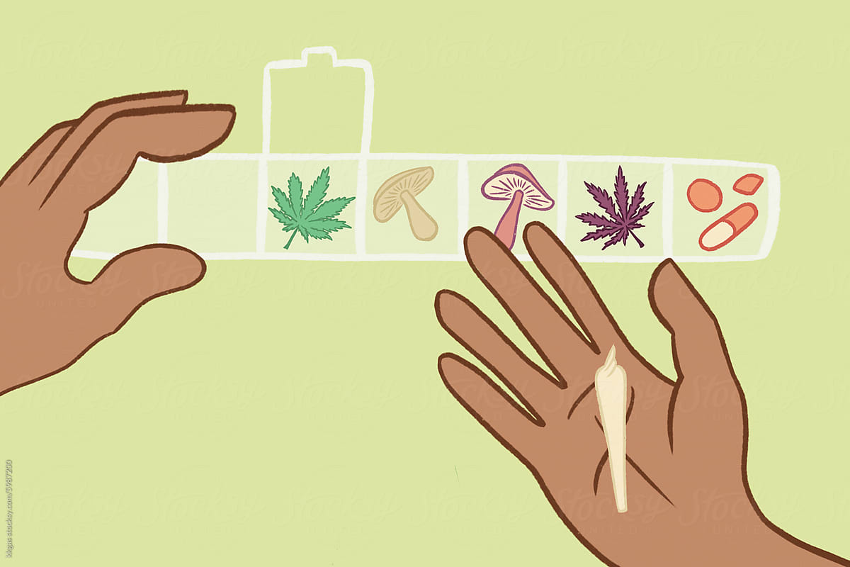 Alternative medications with hands