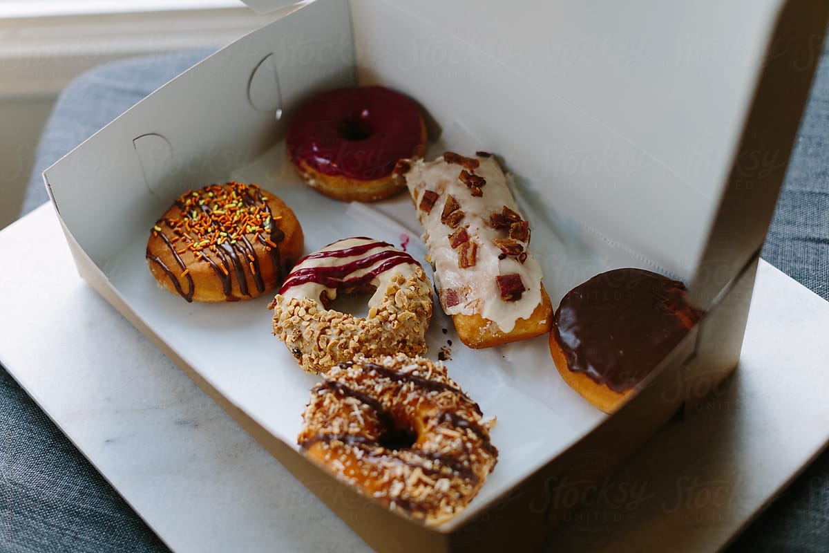 Box of Assorted Pretty Donuts