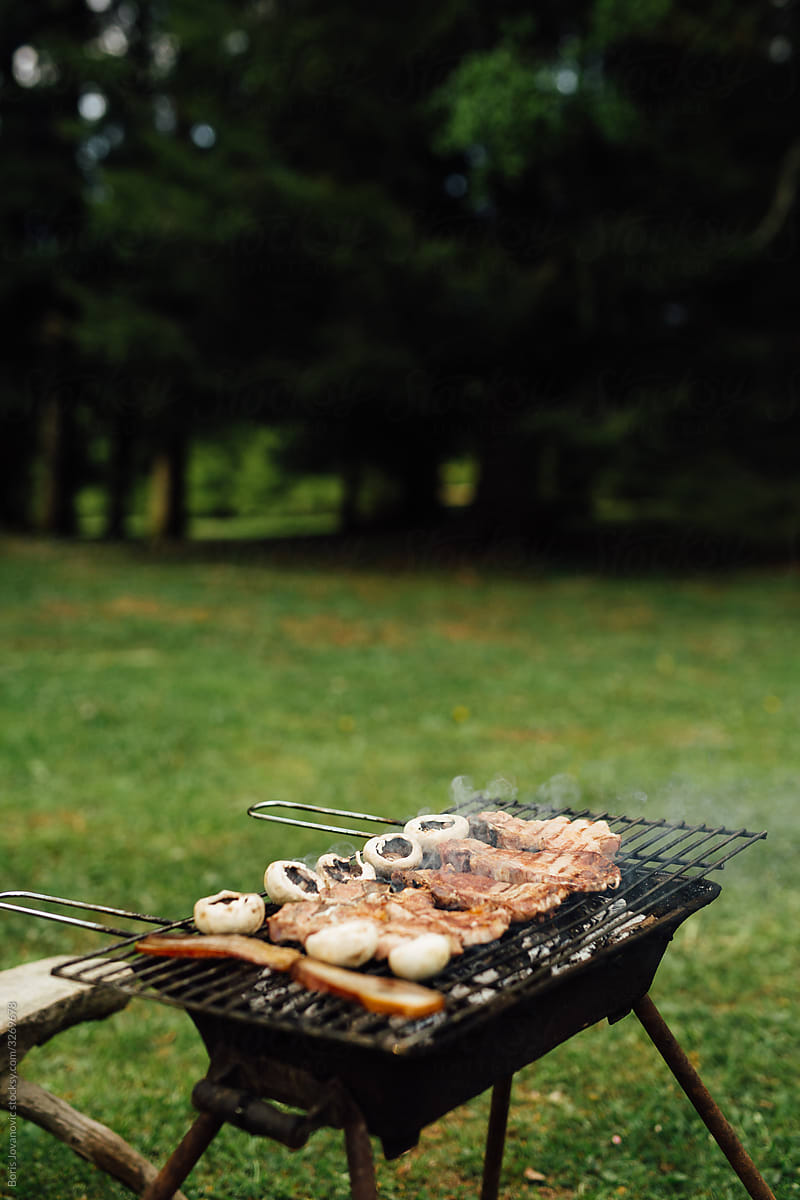 Outdoor barbecue