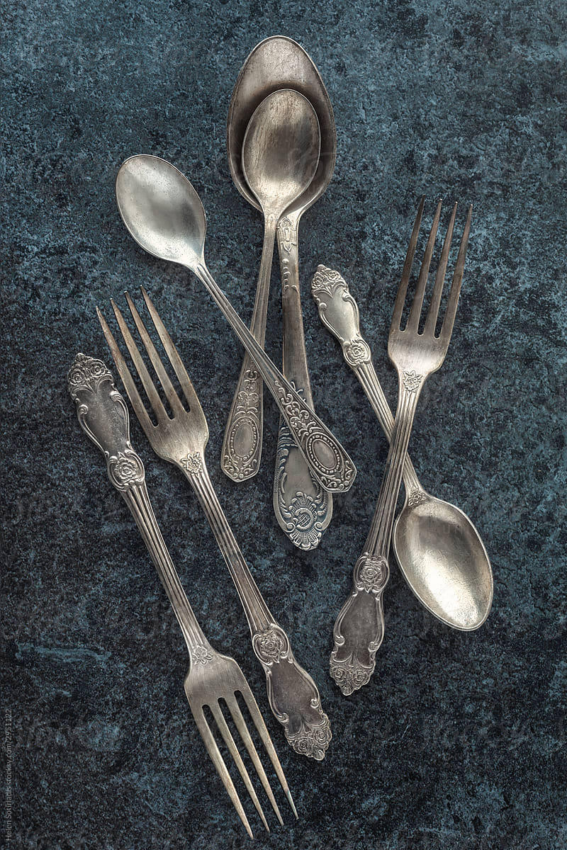Old Silver Cutlery