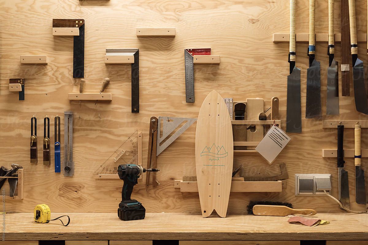 Tools for carpentry and skateboard