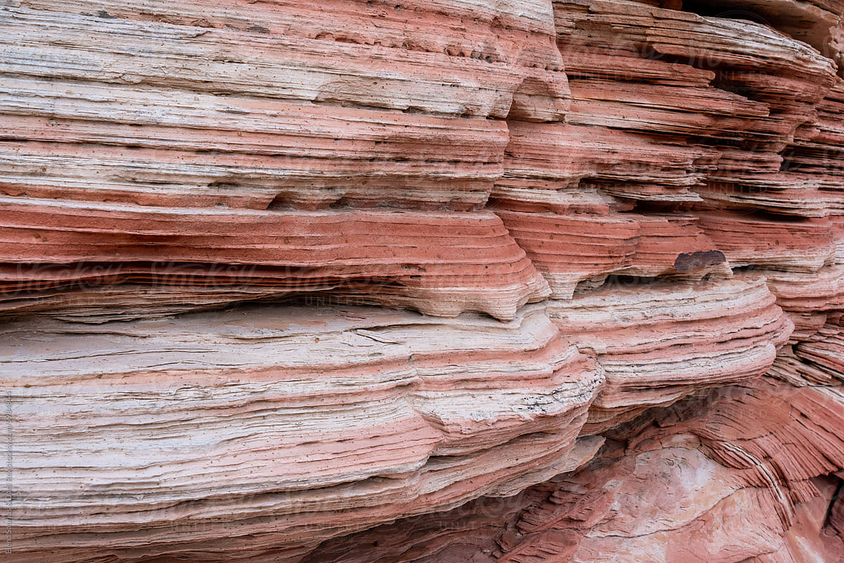 Rock Formations At Dusk, White Pocket, Arizona