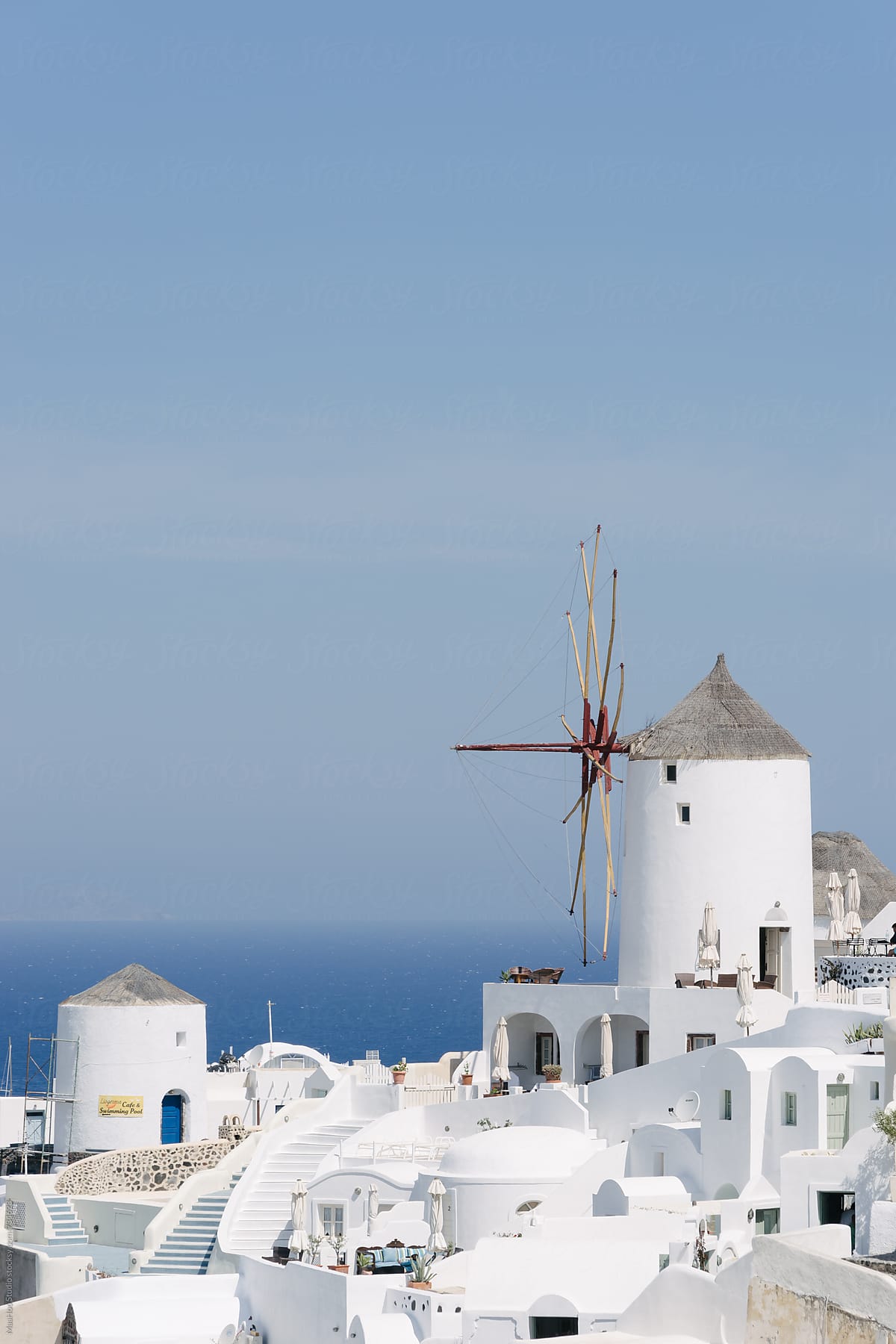 Windmill on the Greek island