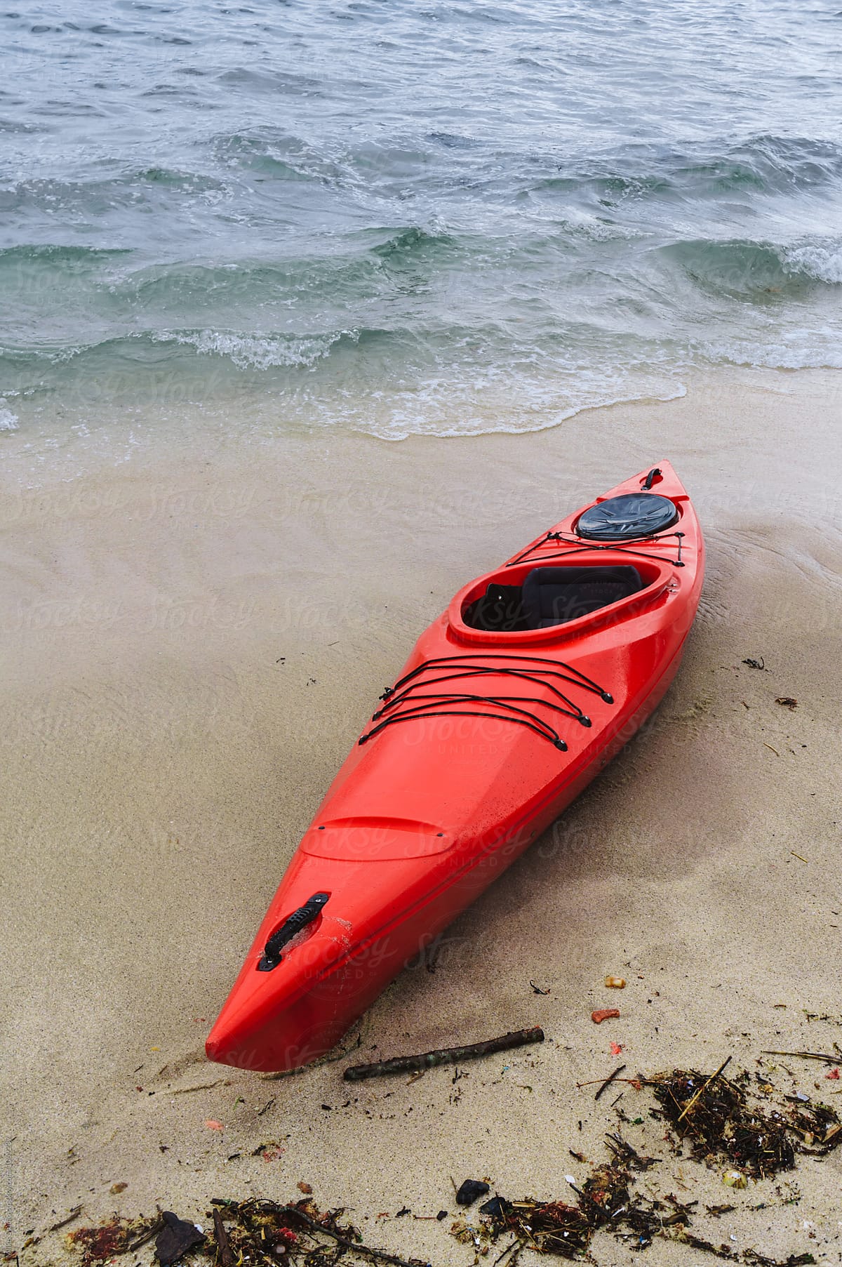 Kayak near the sea