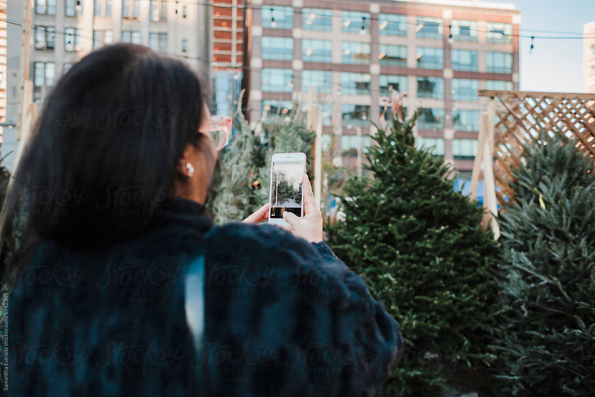 christmas instagramming with an influencer