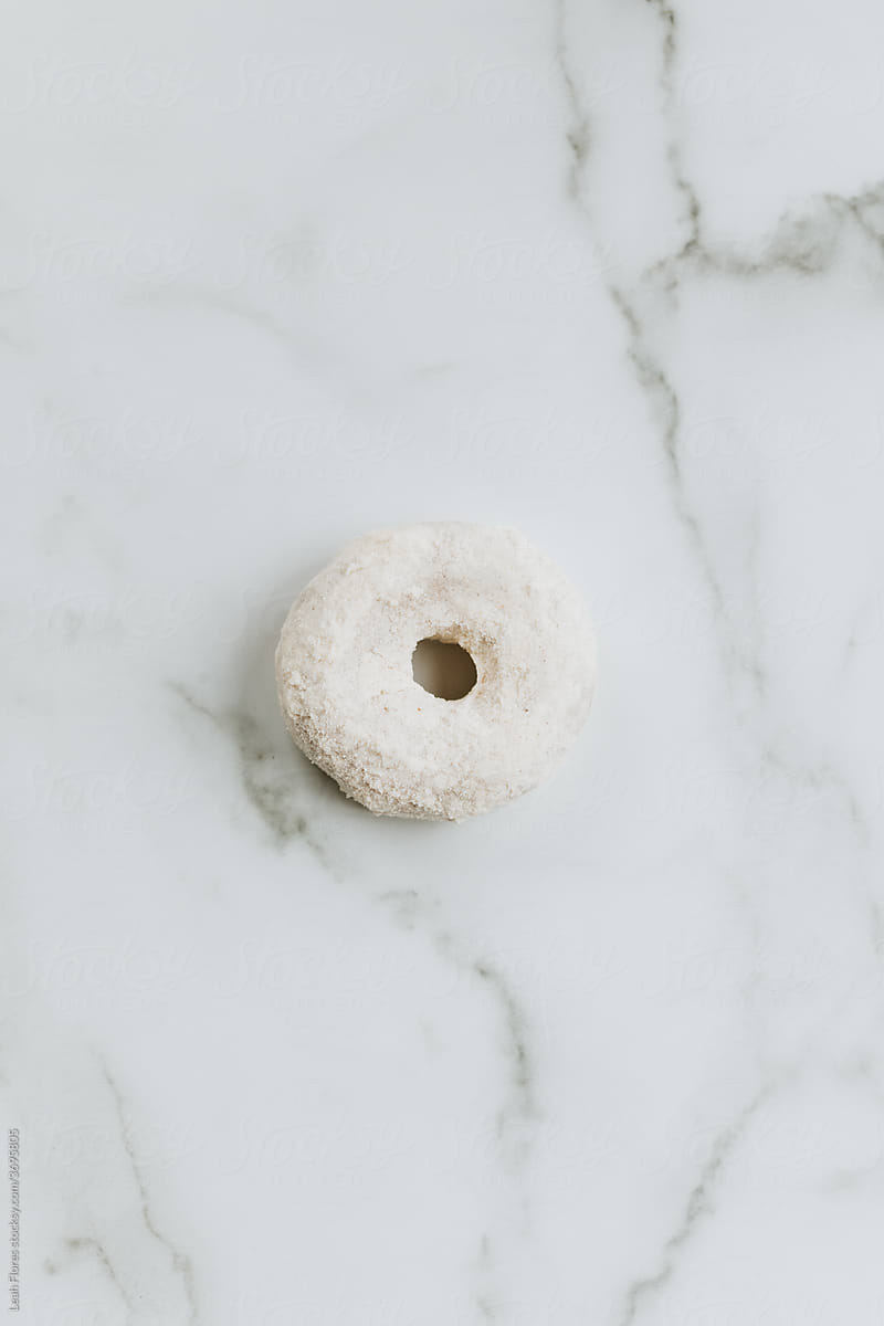 Plain, Powdered Donut