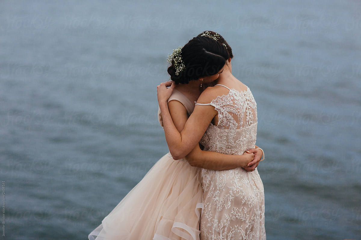 Beautiful Happy Lesbian Wedding By Stocksy Contributor Jennifer Brister Stocksy 
