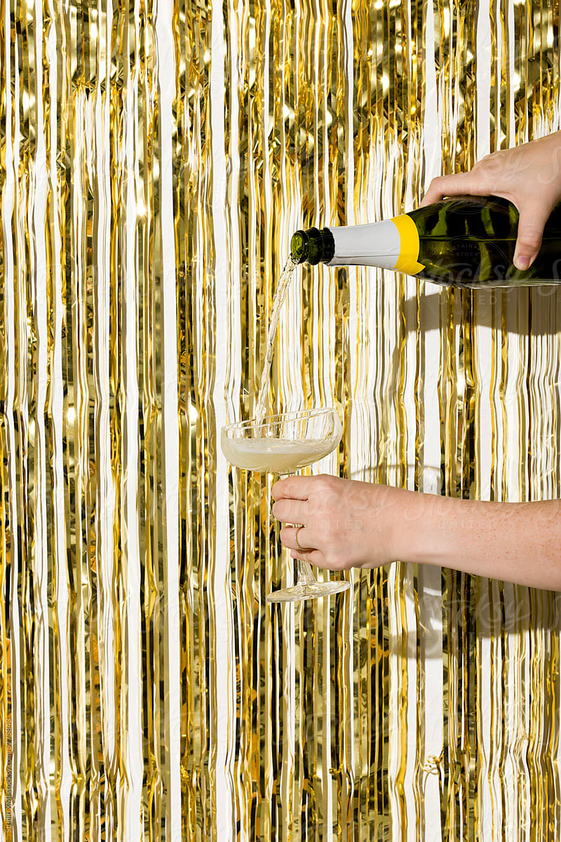 Pouring Champagne