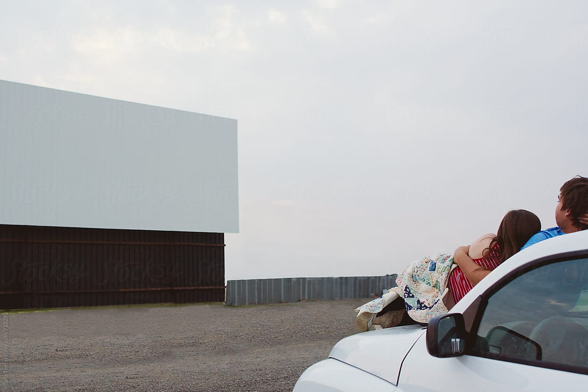 Series at a outdoor drive-in movie theater