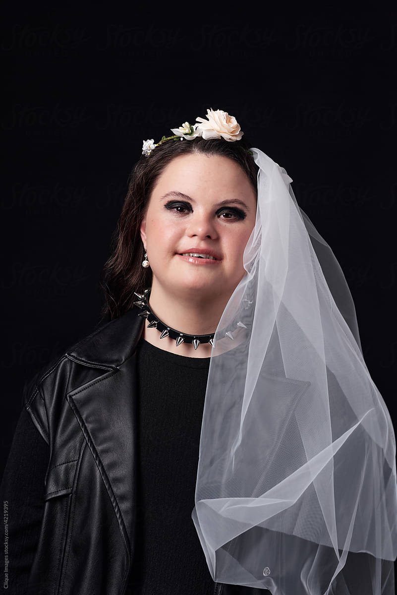 Modern Bride Studio Portrait