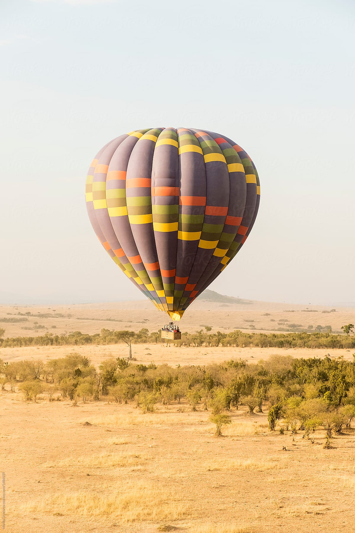 Balloons over Maasai Mara