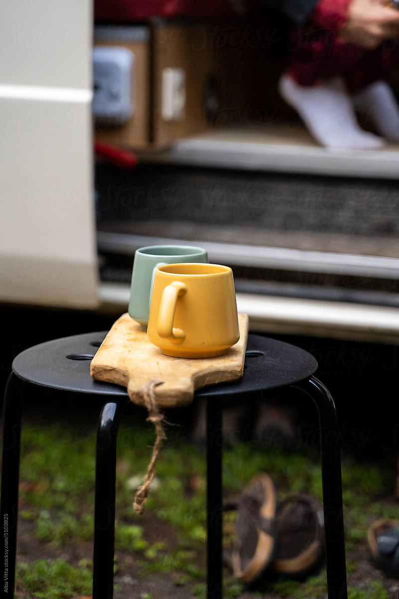 Camping coffee cups