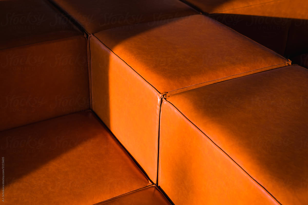 Orange Sofa