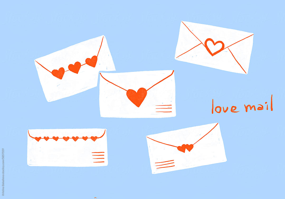 envelopes with love letters