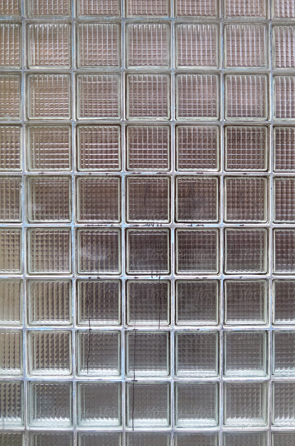 squares of glass background