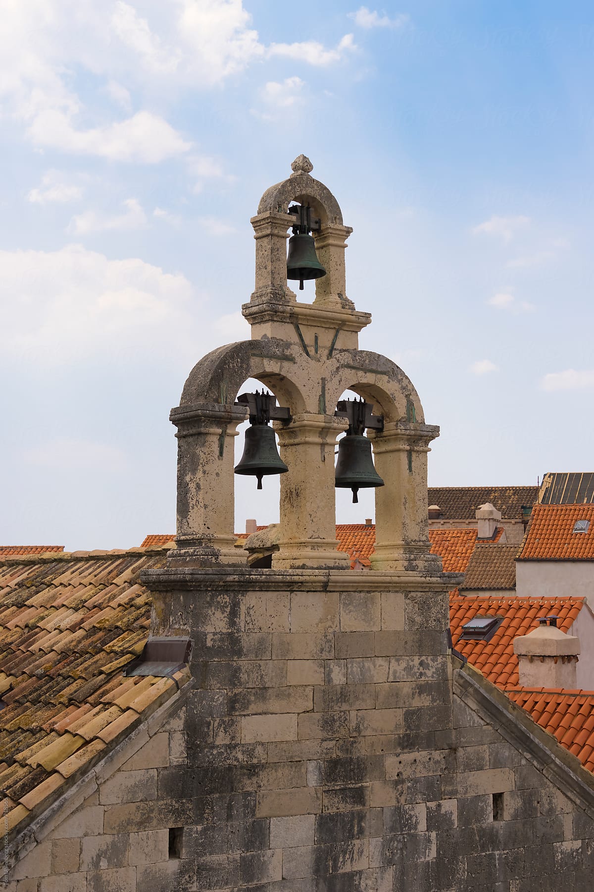 Bells in the Old Town of Dubrovnik, Croatia