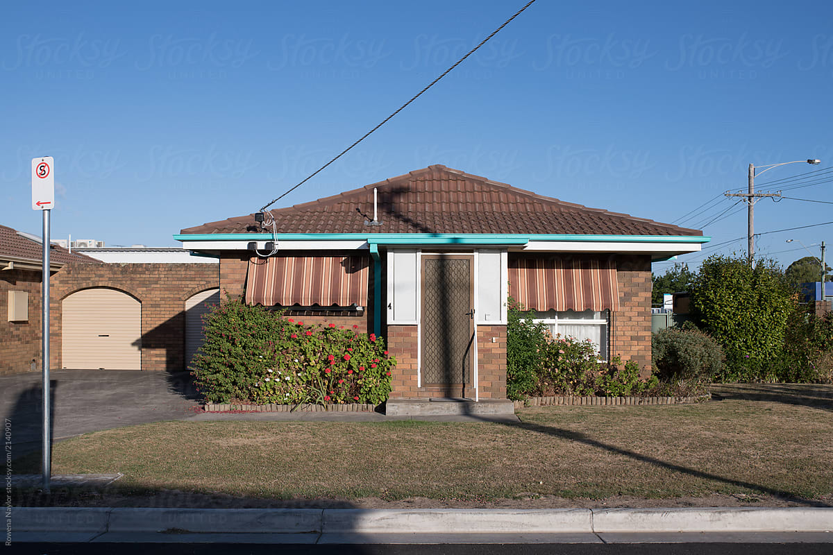 Standard suburban Australian home
