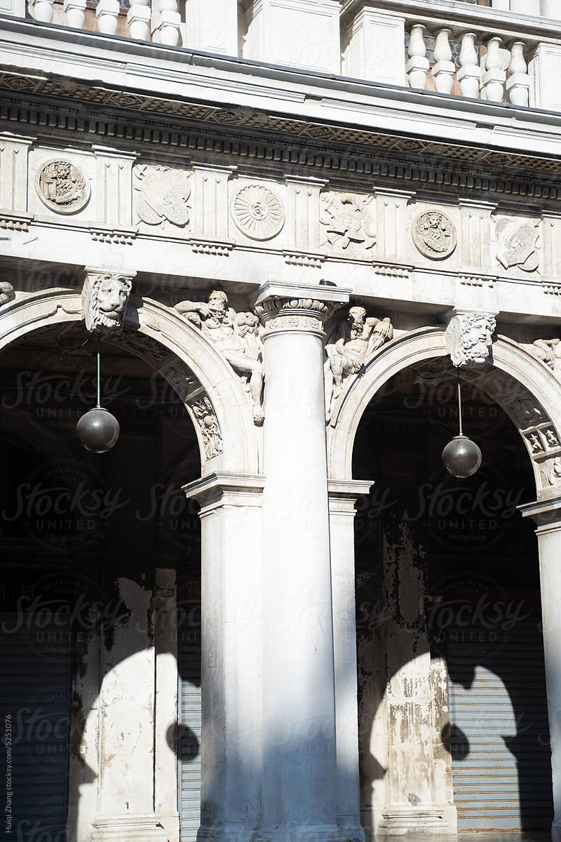 Architectural details in Venice