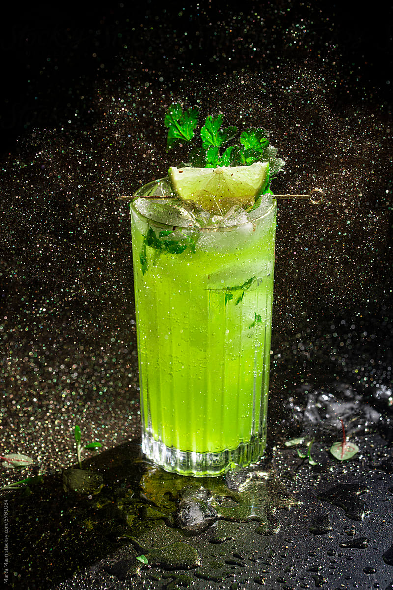 Green Lime Cocktail