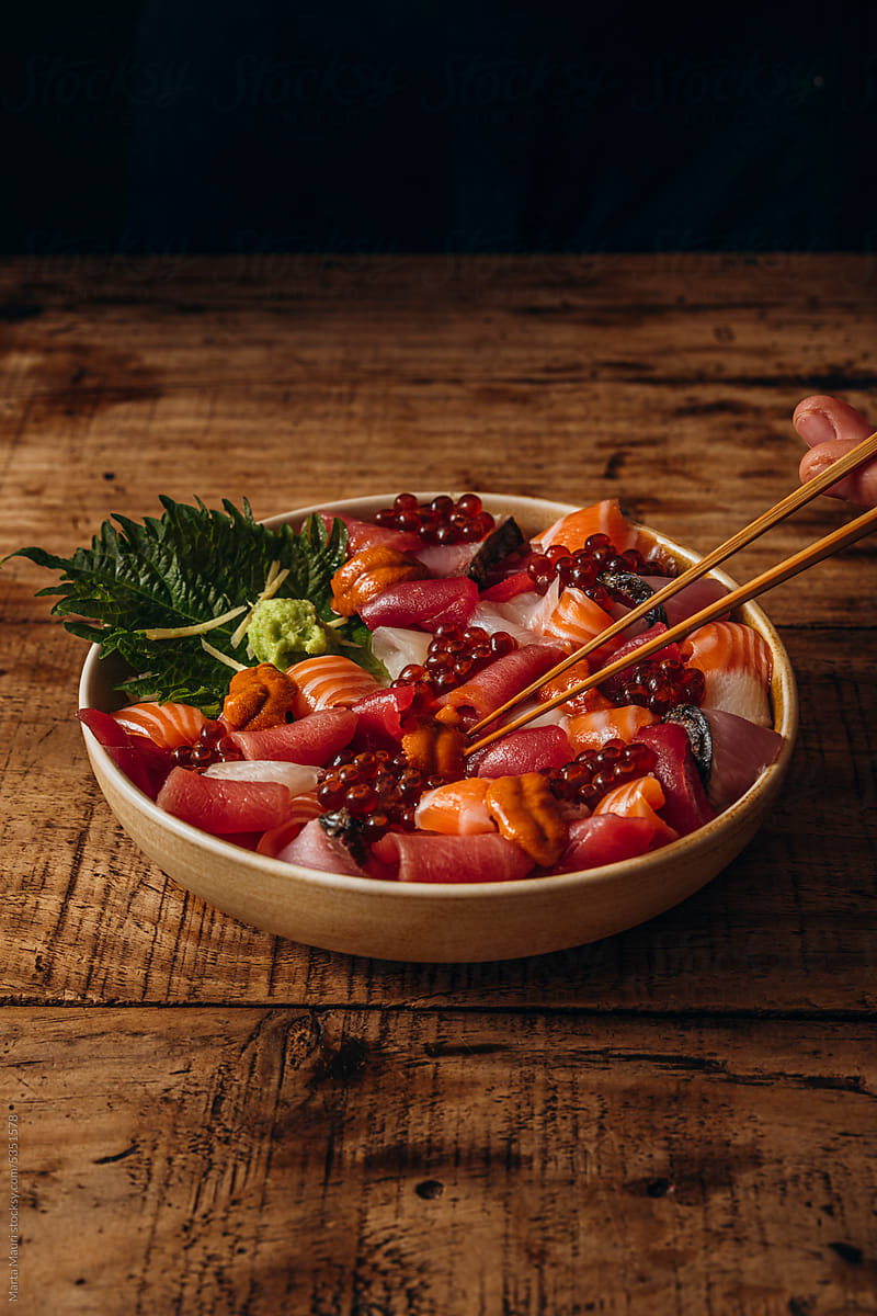 Sashimi plate - Japanede food