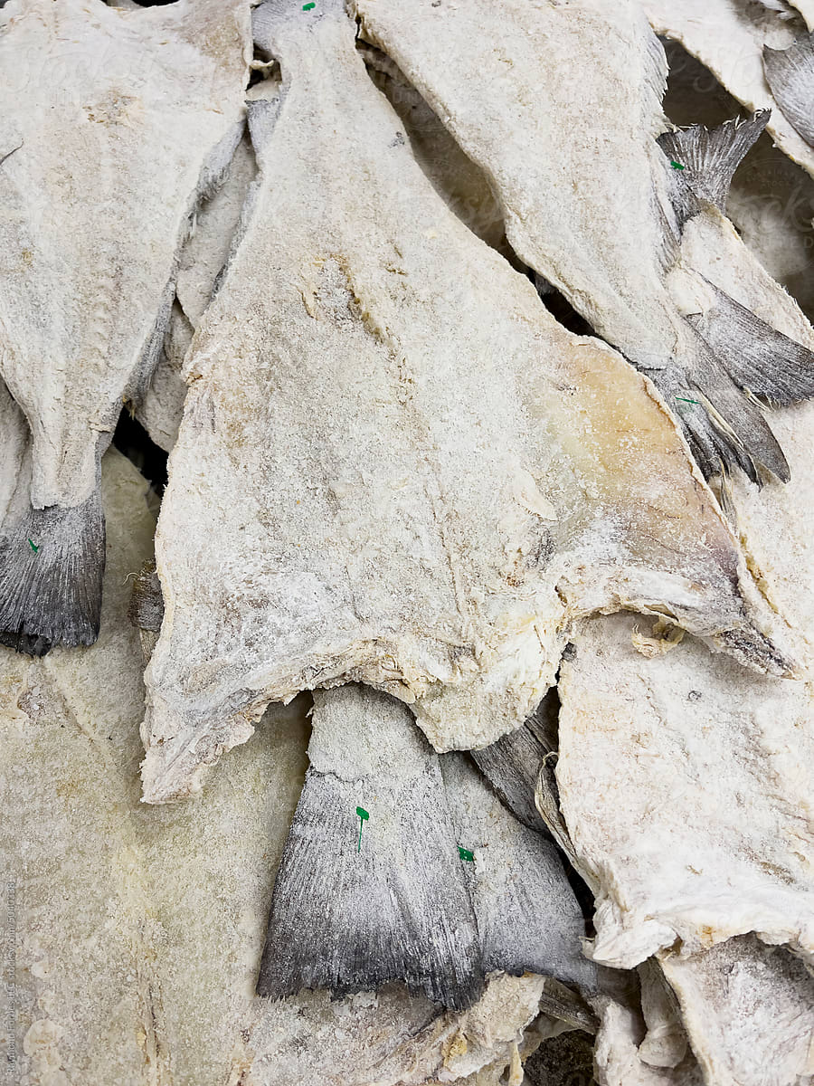 Salted Cod Fish Seafood fillet