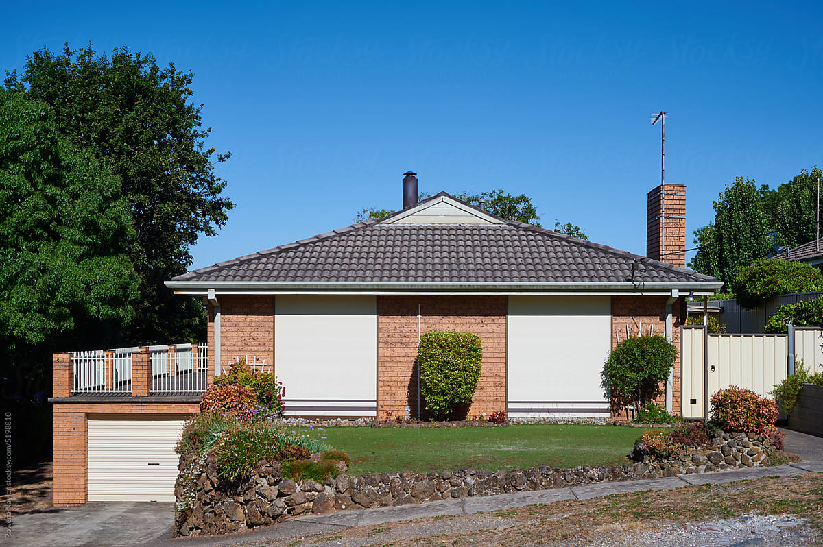 Australian suburban house