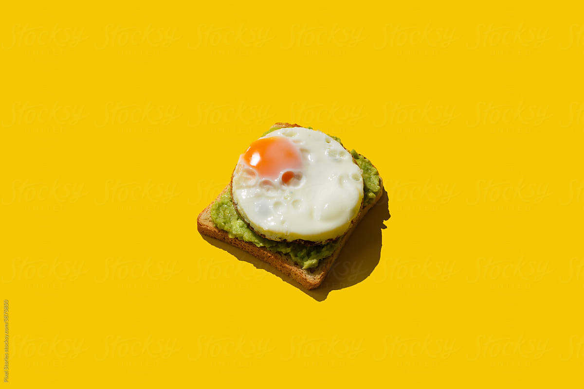 Avocado egg toast