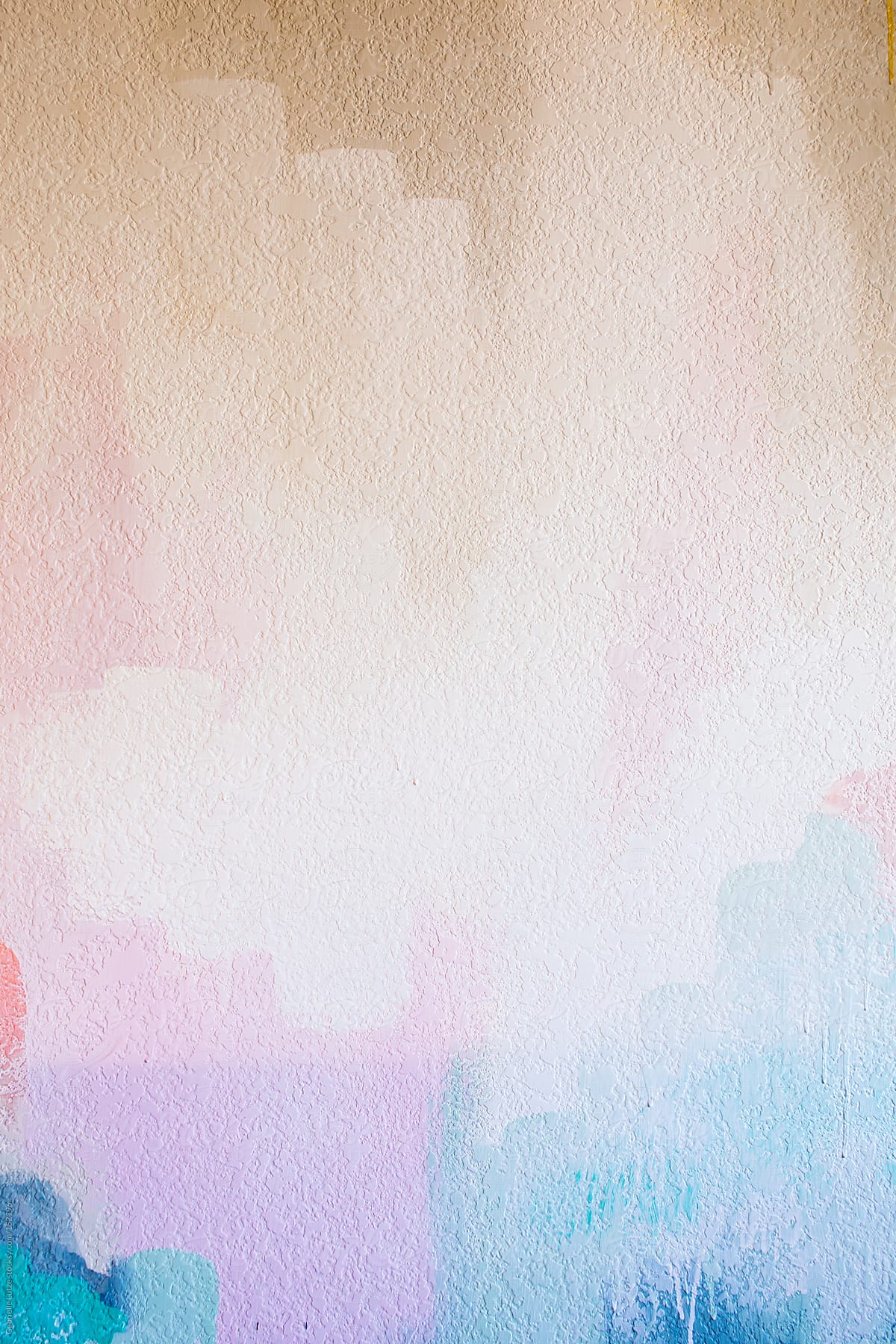 Pastel Painted Wall
