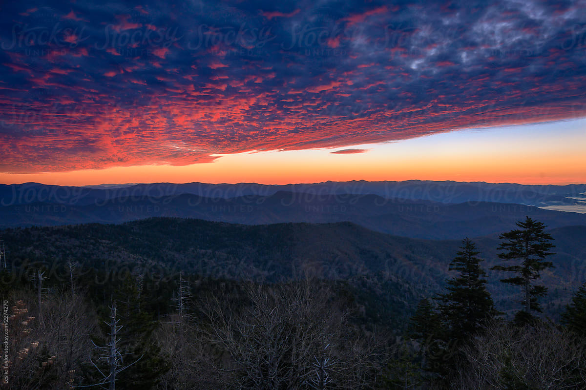 Dawn From Clingmans Dome