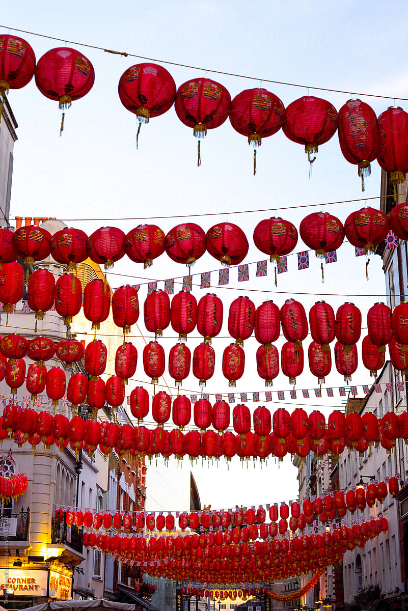 London Chinese Festival lanterns