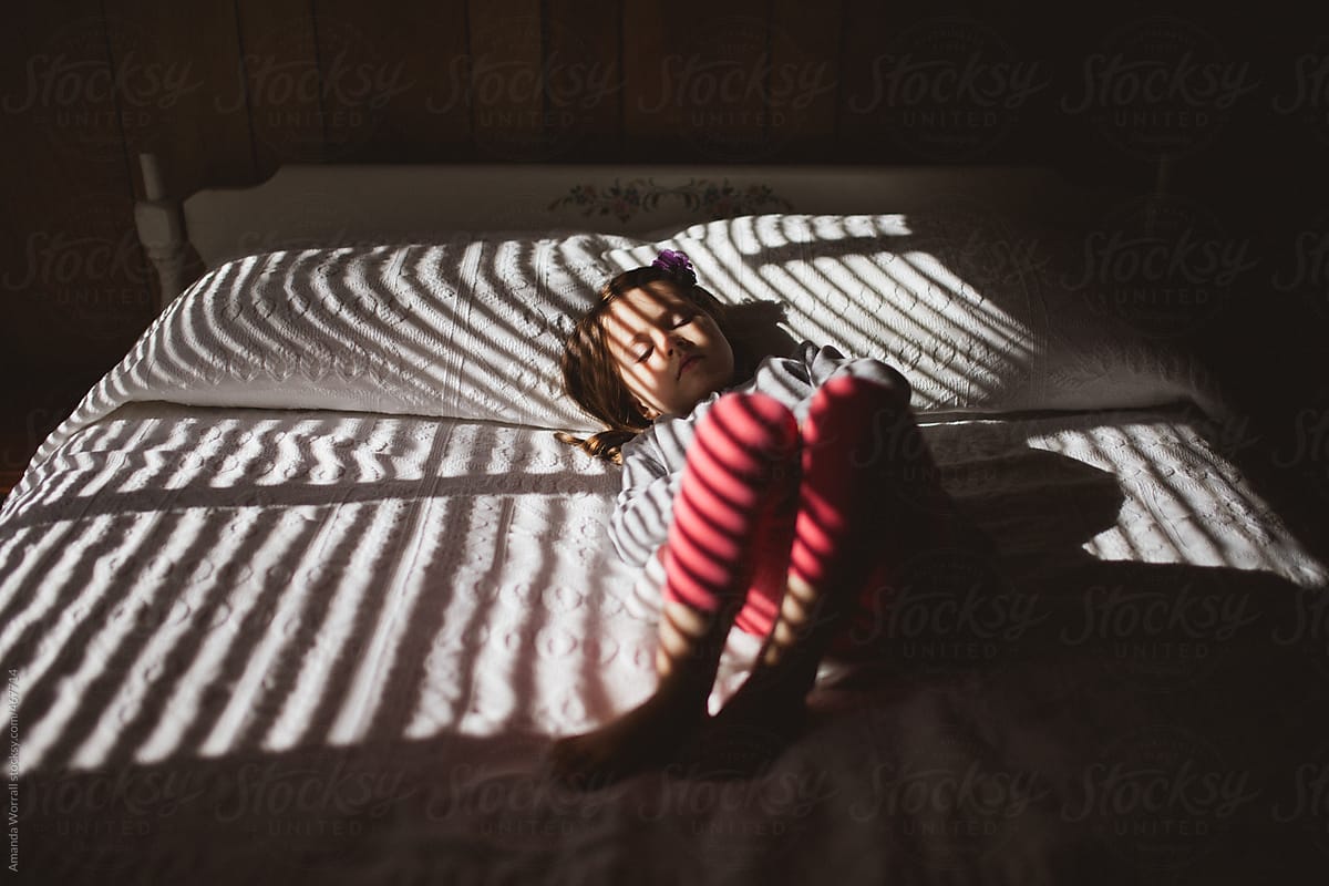 Interesting Shadows On Young Girl By Stocksy Contributor Amanda Worrall Stocksy 8464