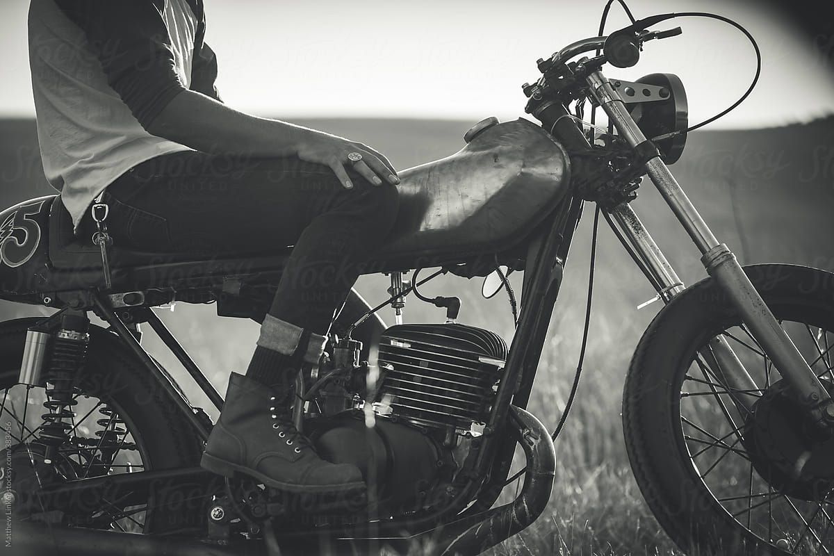 Sunset Motorcycle ride