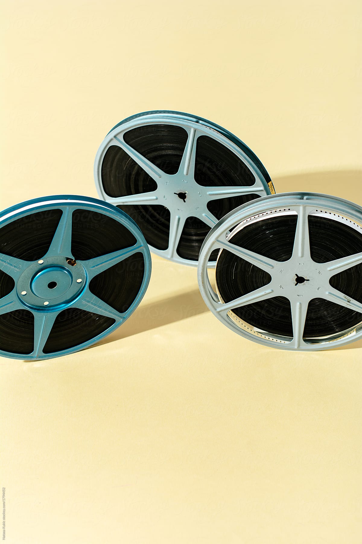 Vintage 8 mm tapes