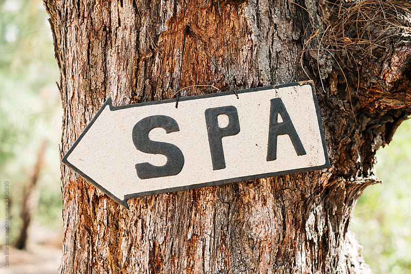 Spa sign