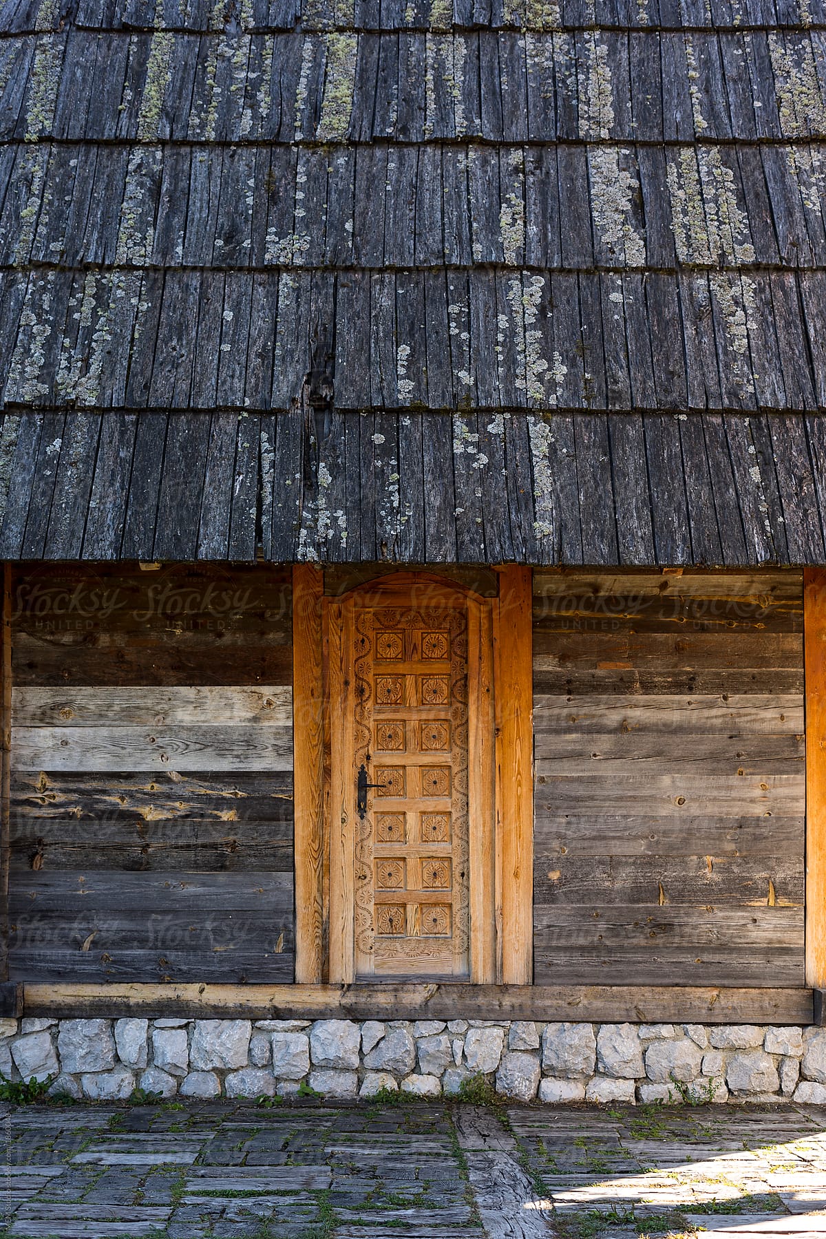 Wooden house detail
