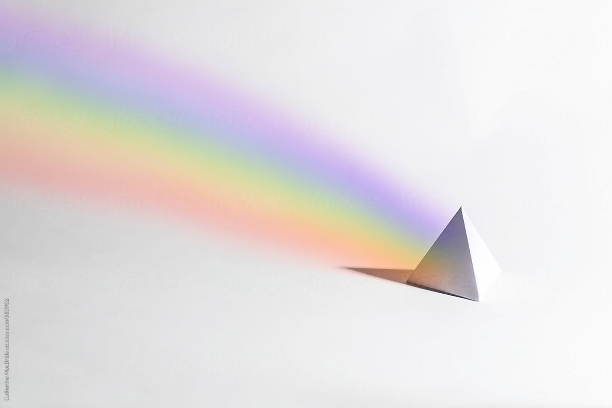 Paper Prism and rainbow...