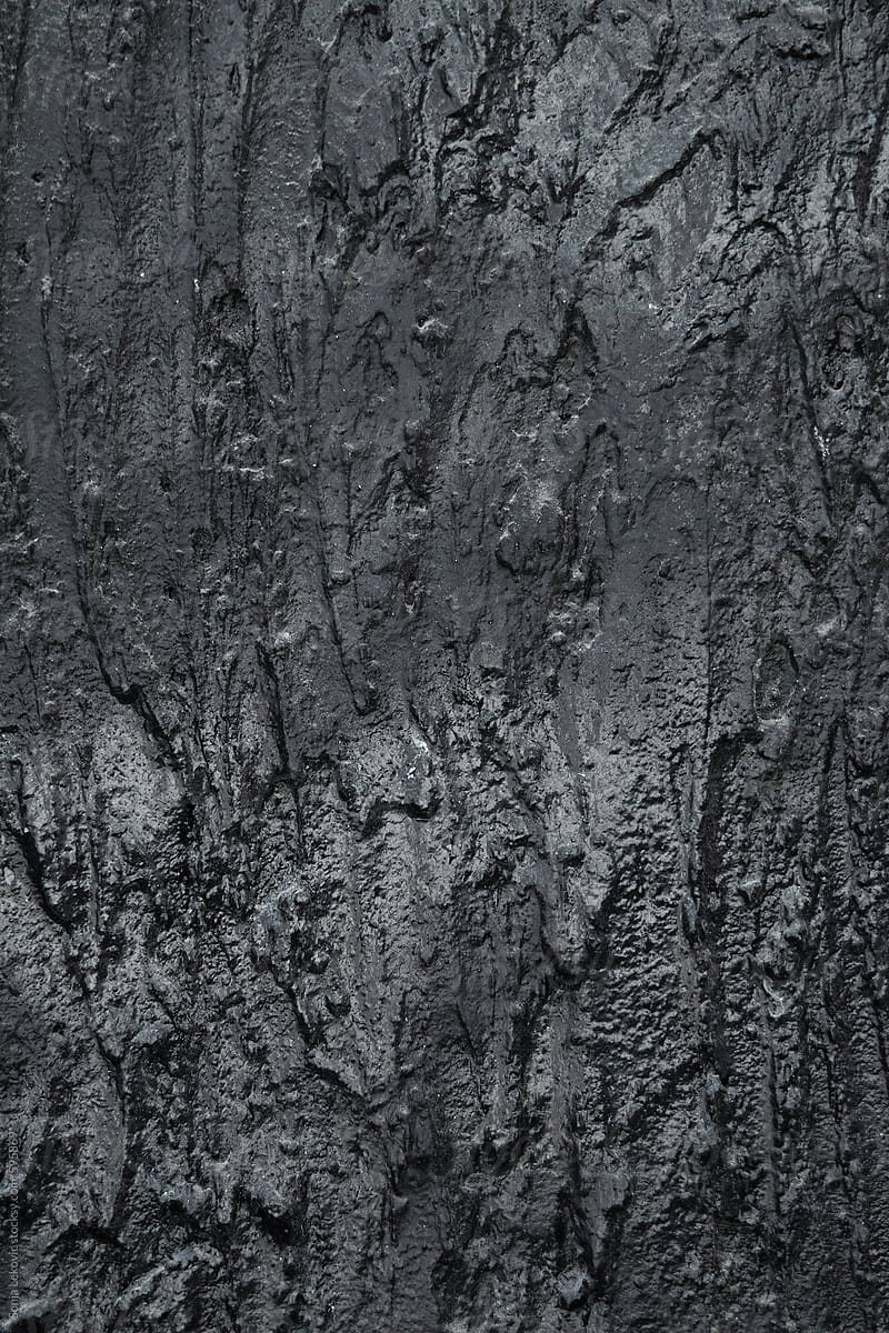 textured black paint wall background