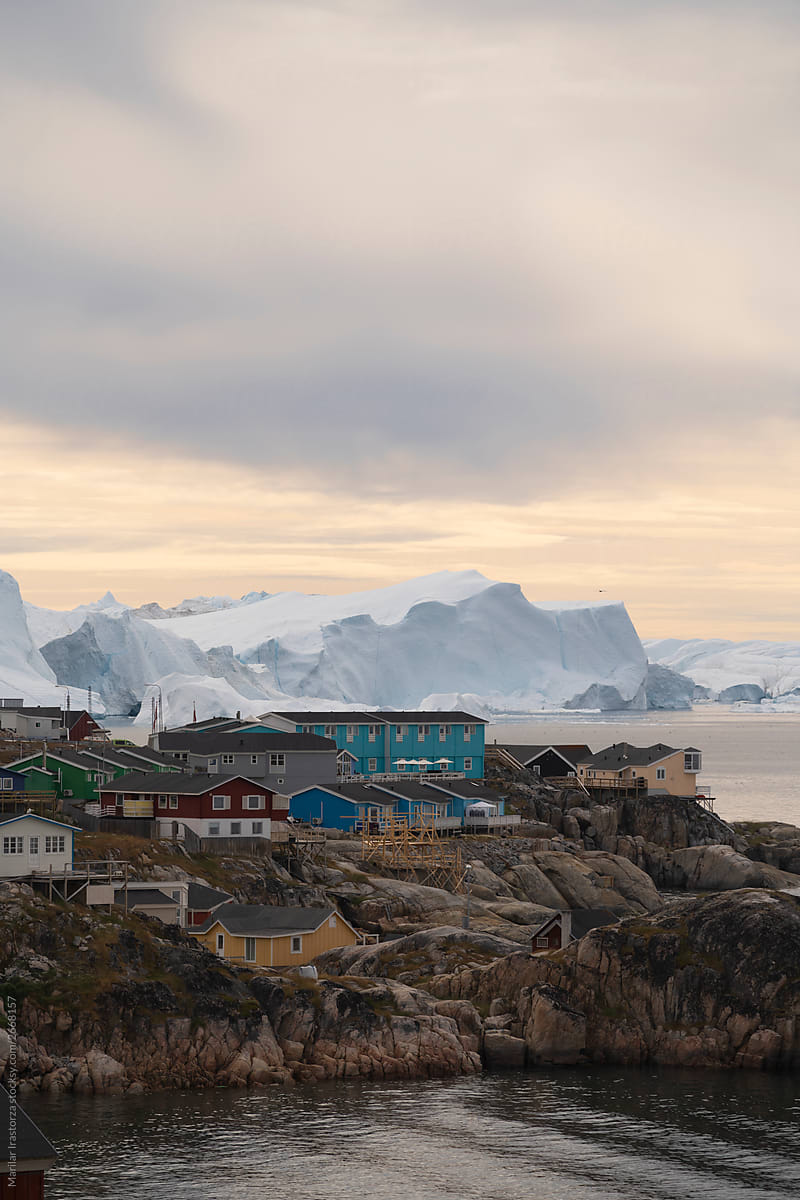 Colorful Houses Of Ilulissat, Greenland