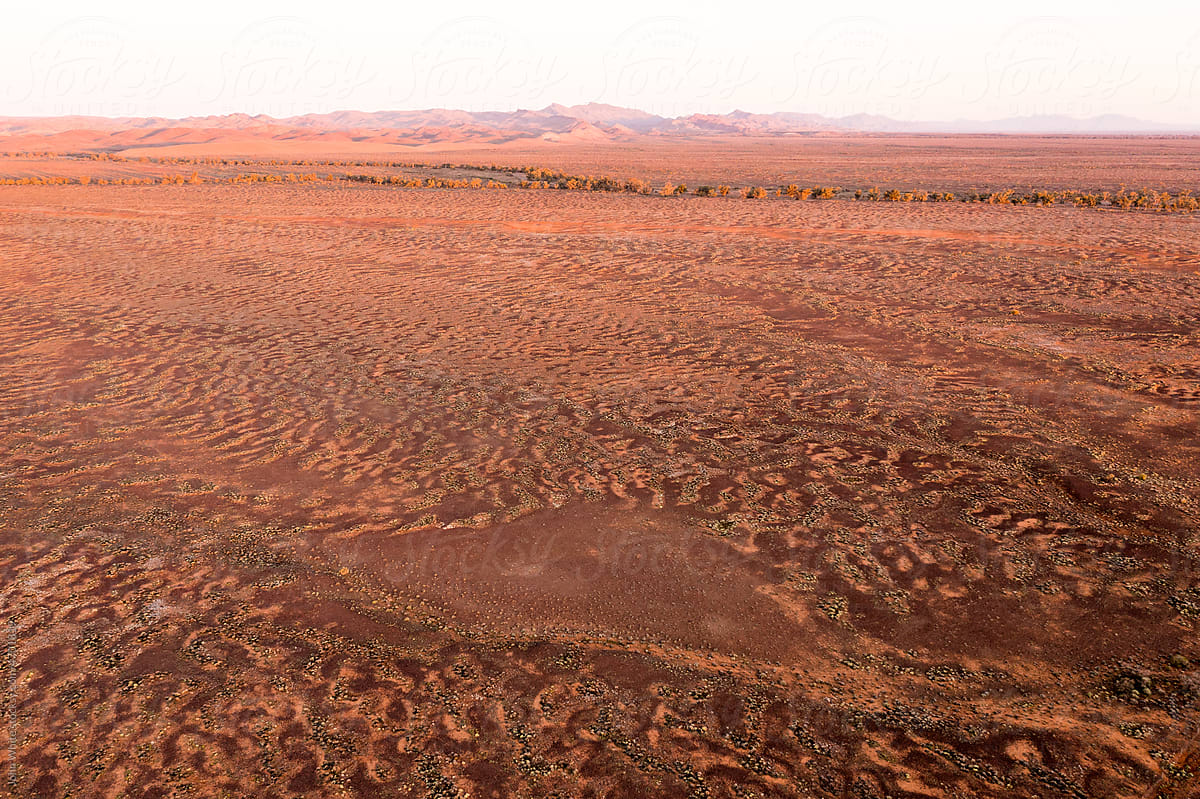 Dry and arid outback South Australia