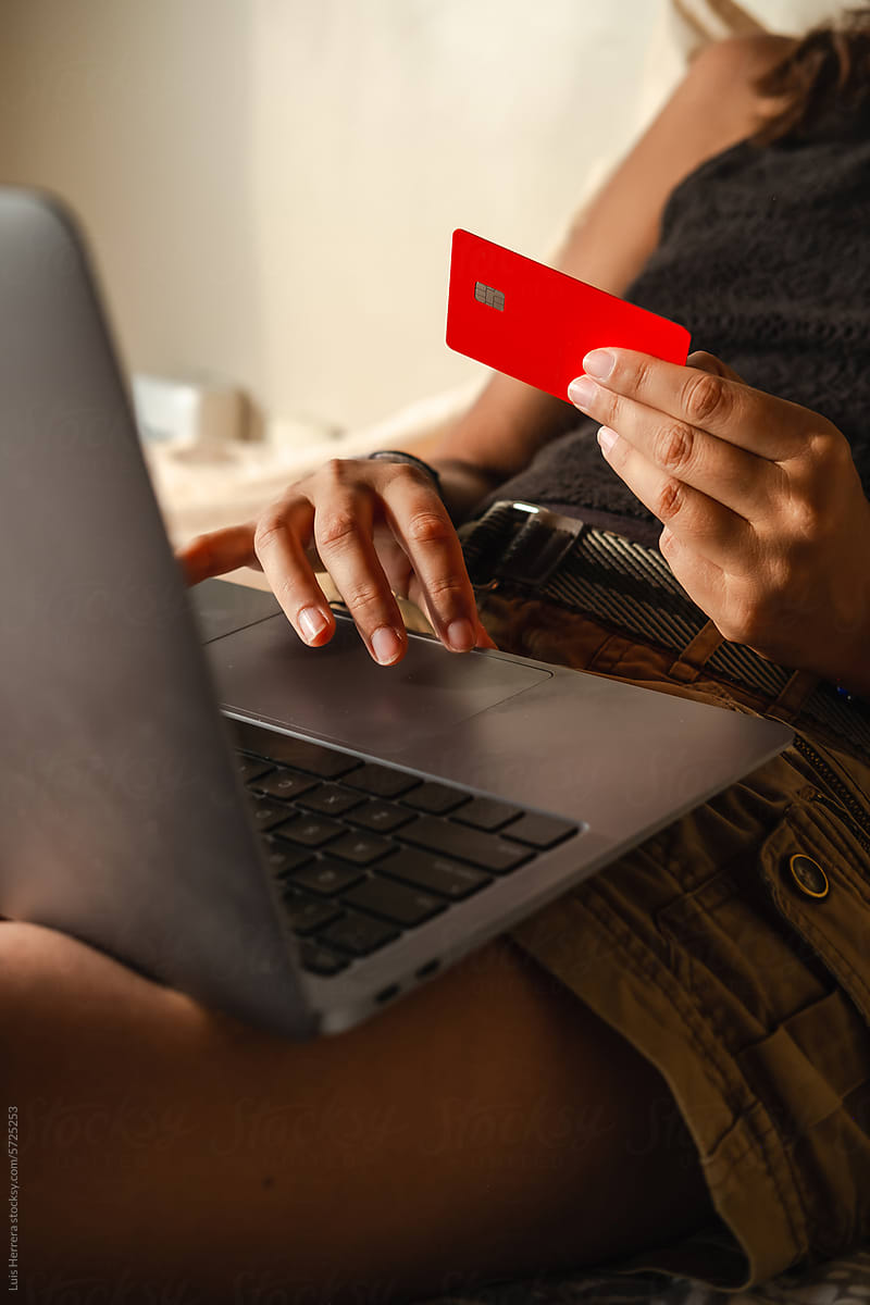 using credit card online