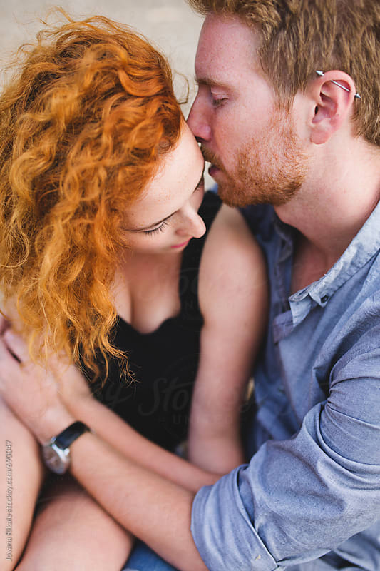 Happy Ginger Couple In Love By Jovana Rikalo Stocksy United